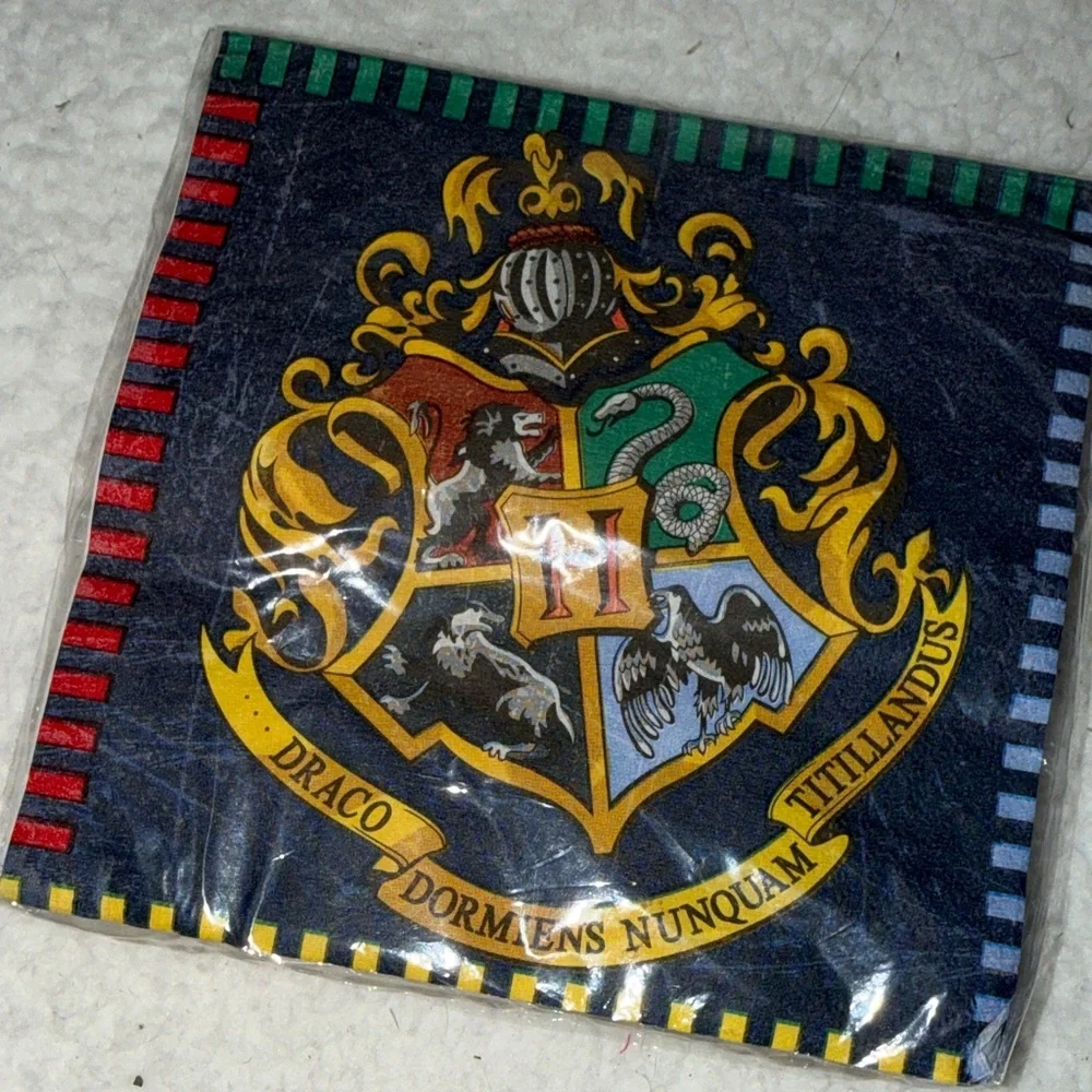 Hogwarts House Crest Party Napkins